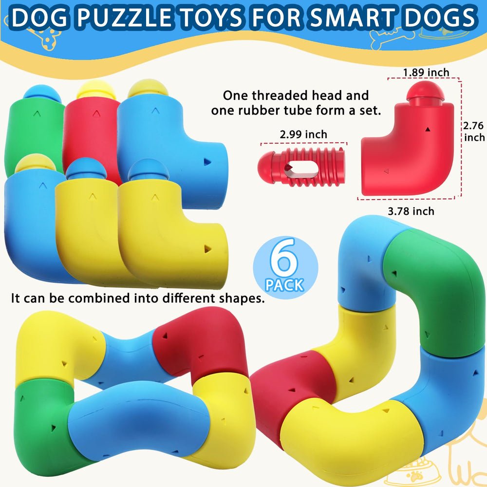 YZHDUXIU puppy-enrichment-setup promotes gentle exploration and slow-release treats.
