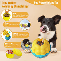 YZHDUXIU pupsicle puzzle engages smart dogs for mindful chewing