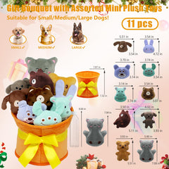 YZHDUXIU small dog toys animal plush rabbits for playful fetch and nap time