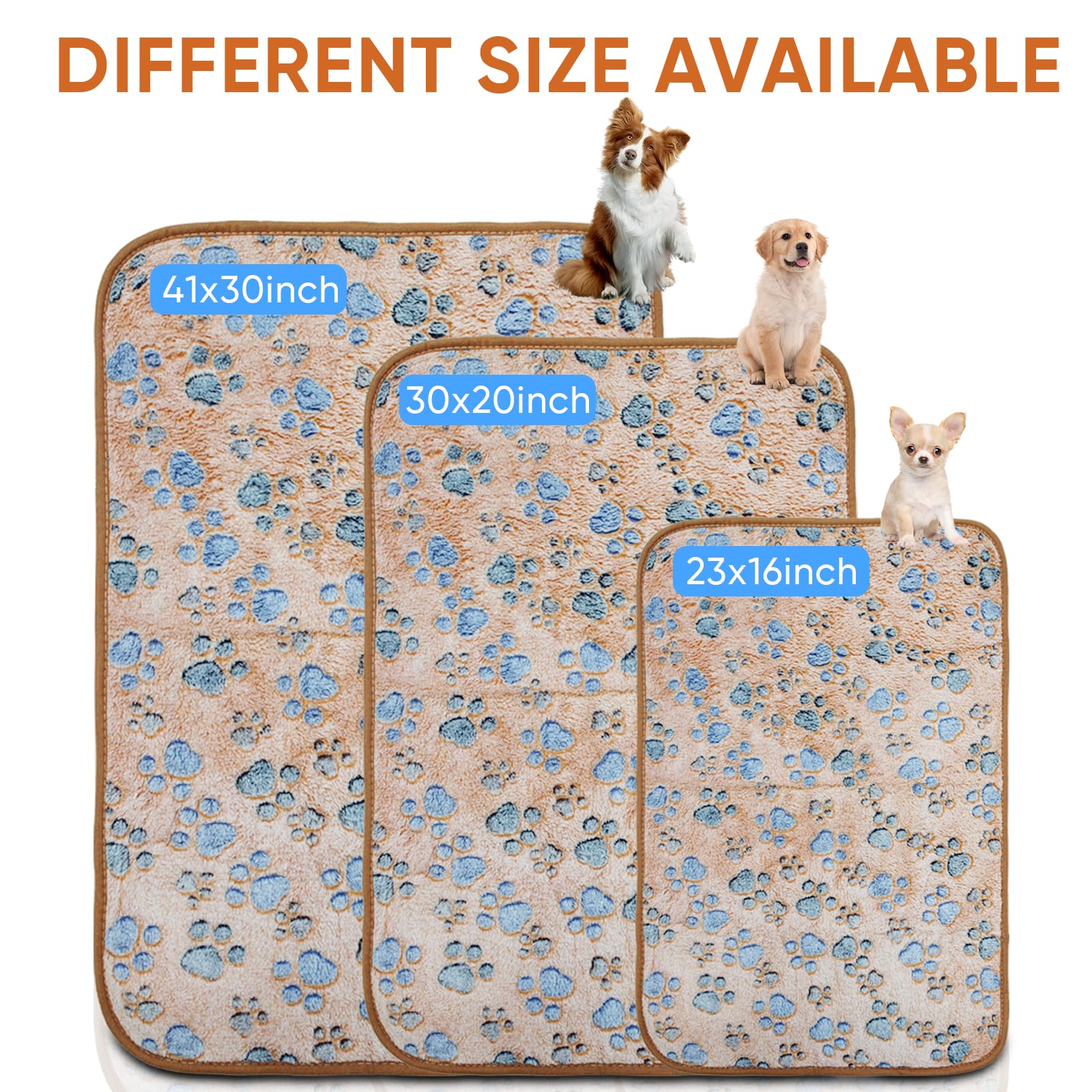 YZHDUXIU three-pack dog blankets offer rotation and longevity.