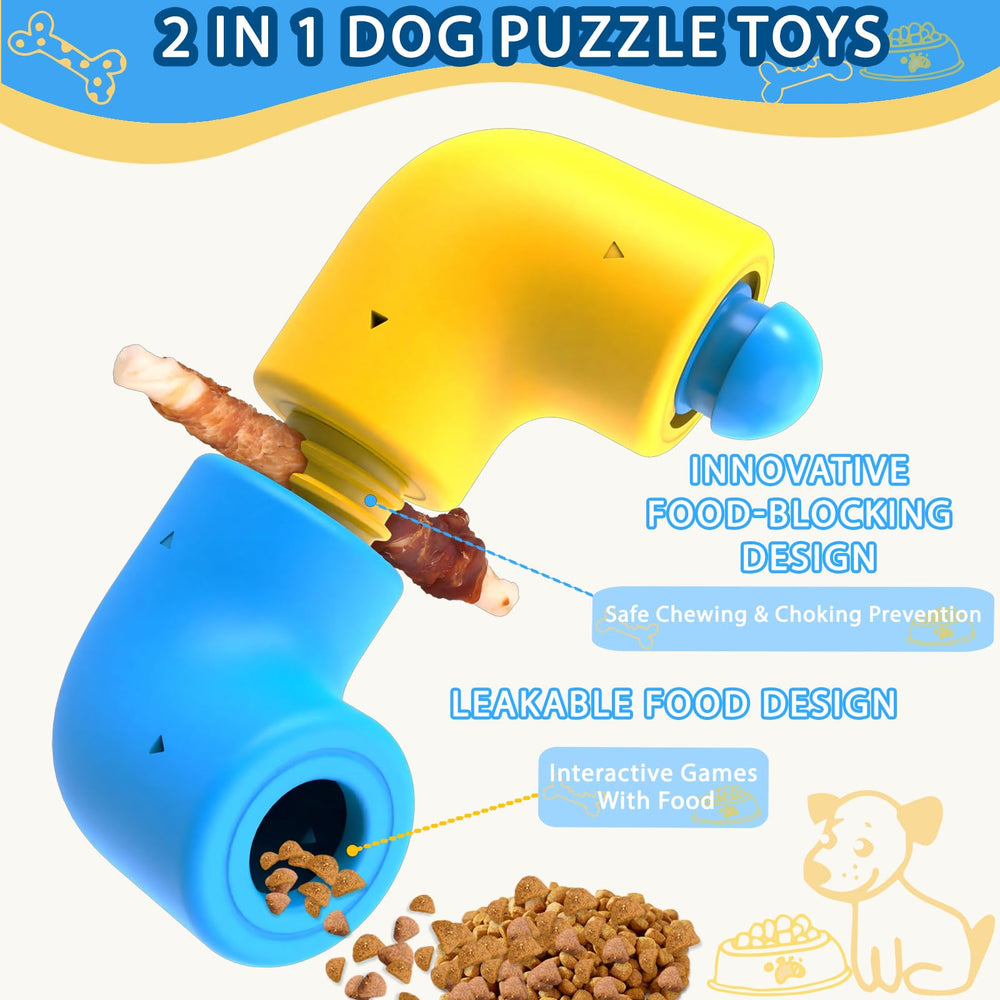YZHDUXIU treat-dispensing-maze engages nose and brain through rewarding scent trails.