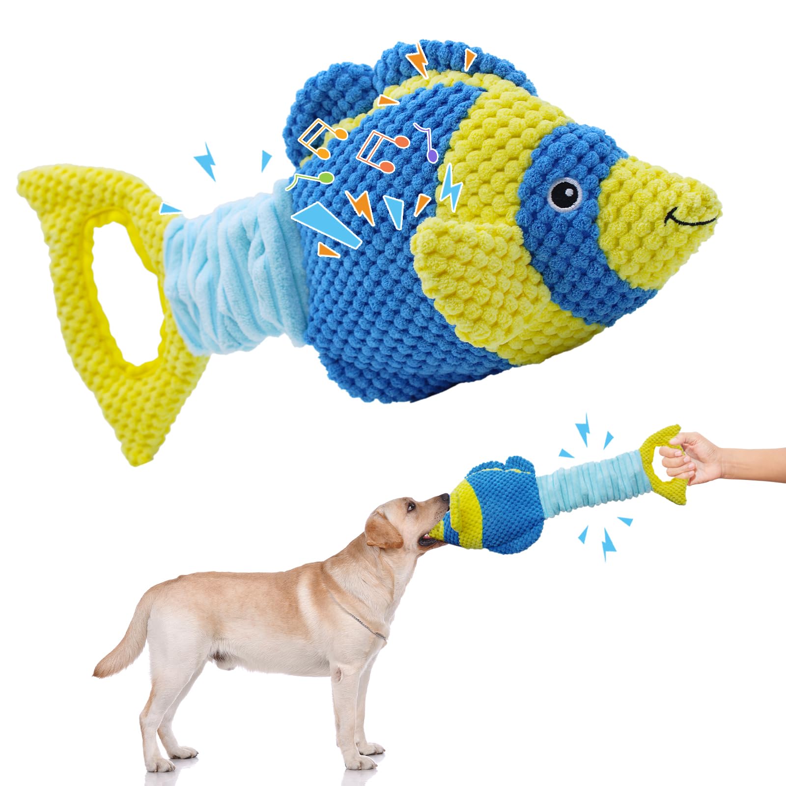 YZHDUXIU Tug of War Dog Toy Quality Support offers responsive care