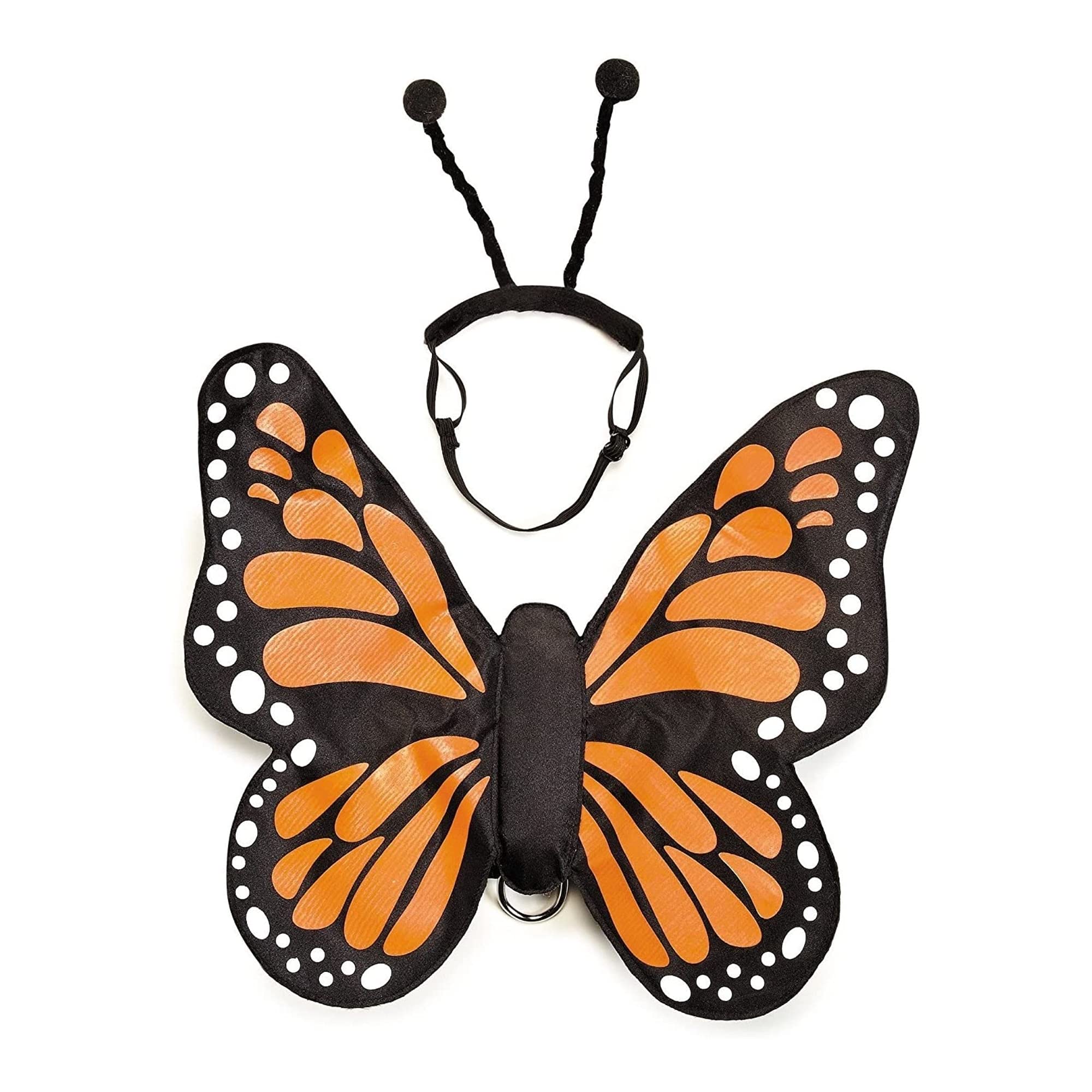 Zack & Zoey 3D wings with glowing white dots for evening visibility.