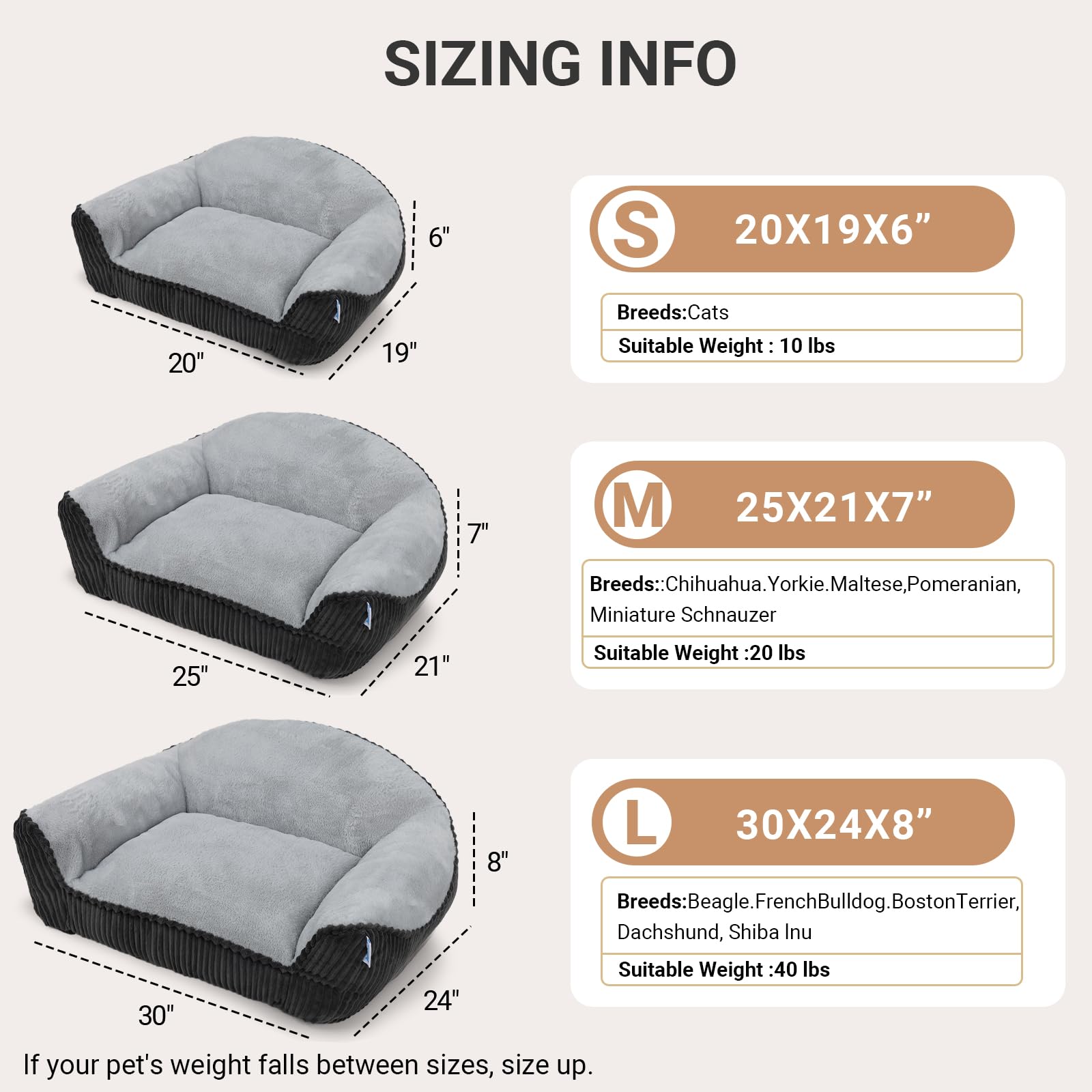 ZAKAPAWS cat couch in-use shows a snug curl for kittens.