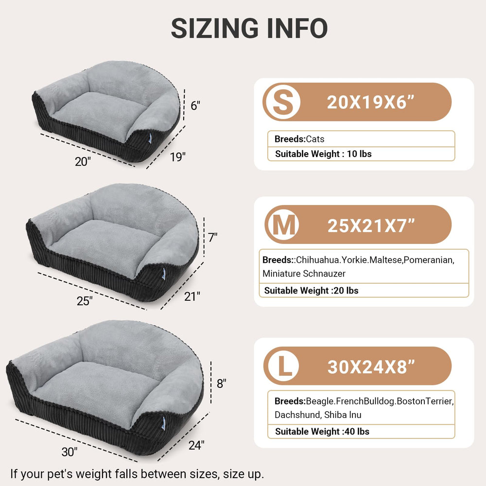 ZAKAPAWS cat couch in-use shows a snug curl for kittens.