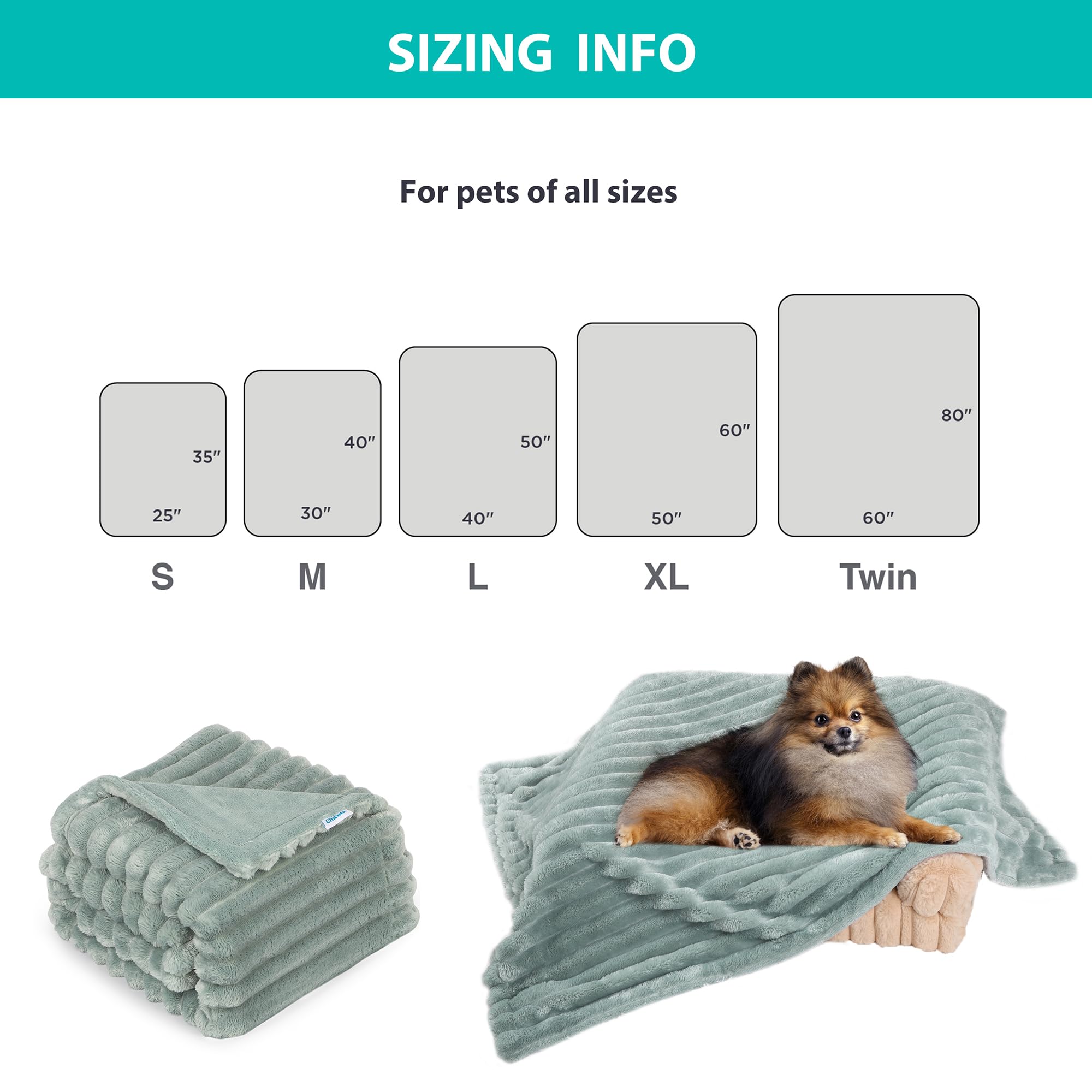 ZAKAPAWS blanket on sofa demonstrates effective furniture protection during pet lounging.