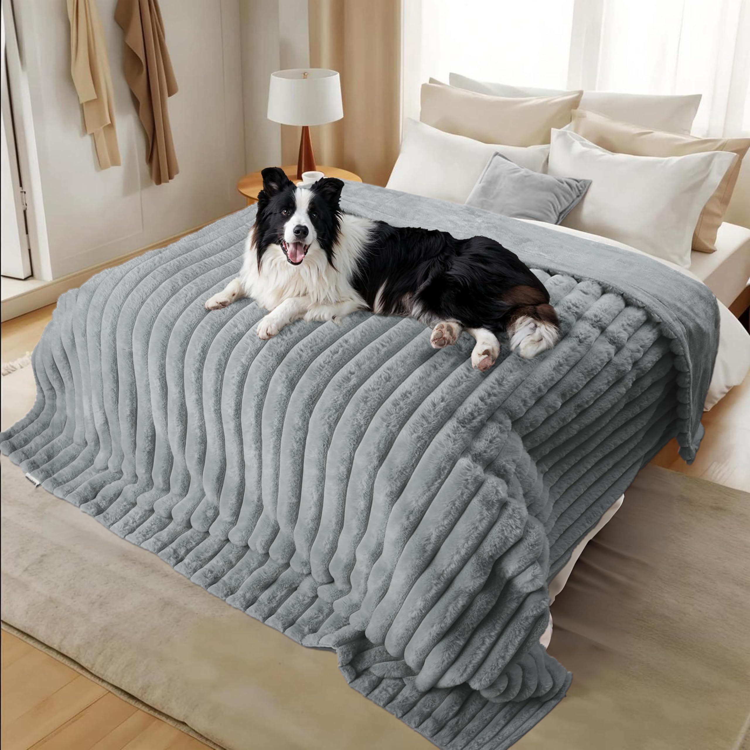 ZAKAPAWS 50x60 blanket ideal for indoors with large dogs