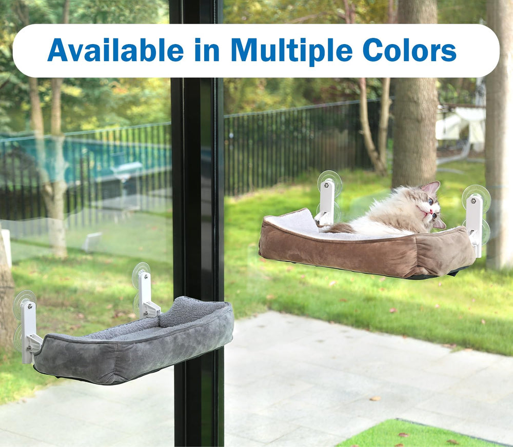Zakkart cat window perch bed is machine washable for quick cleaning.