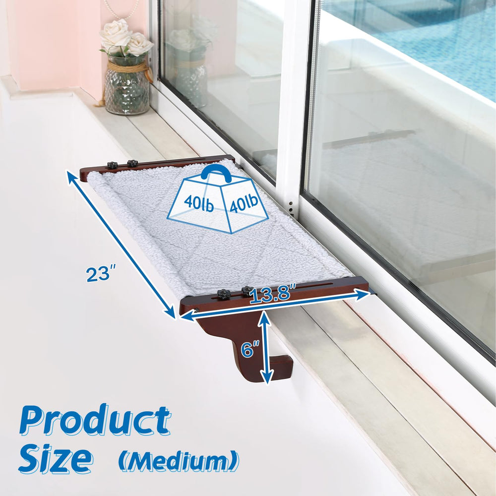 Zakkart Easy Seat dark stained wood blends with home decor.