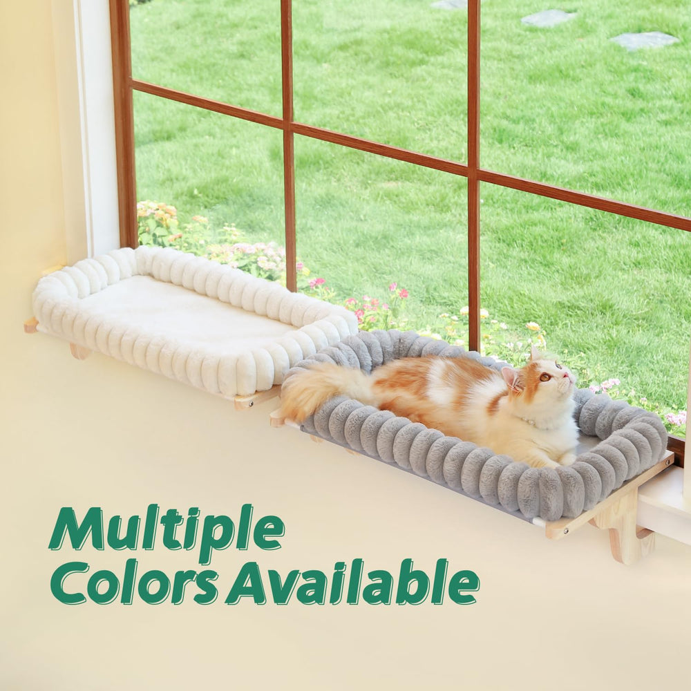 Zakkart SnugCloud easy-move feature shows lifting perch between windows