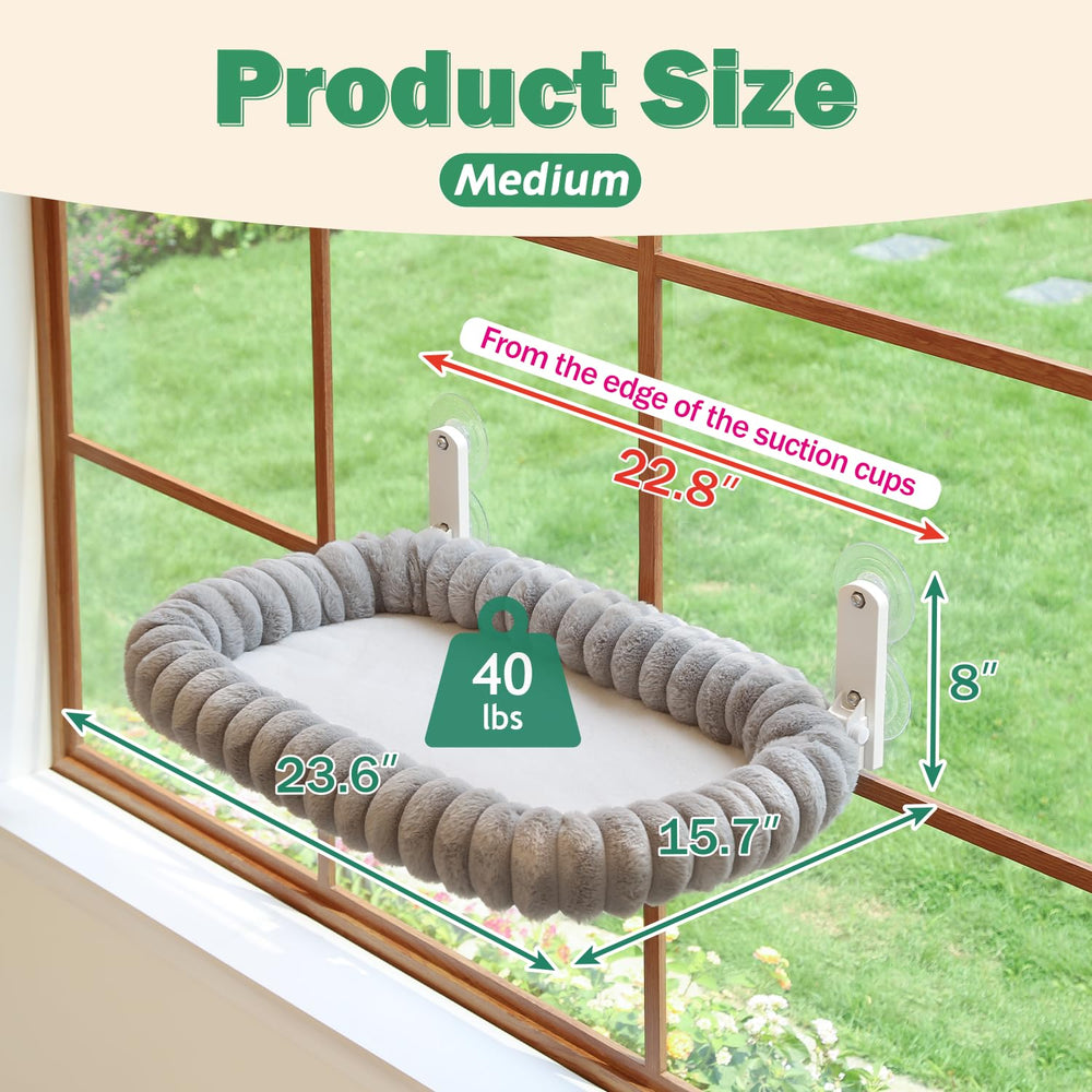 Zakkart SnugCloud heavy metal-frame provides stable support for energetic cats.