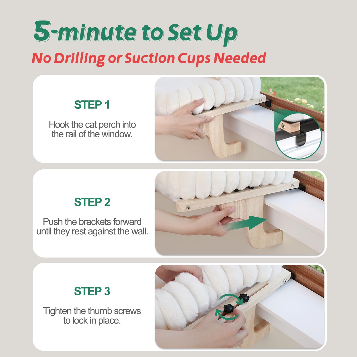Zakkart SnugCloud tool-free install saves time without drilling or suction cups.