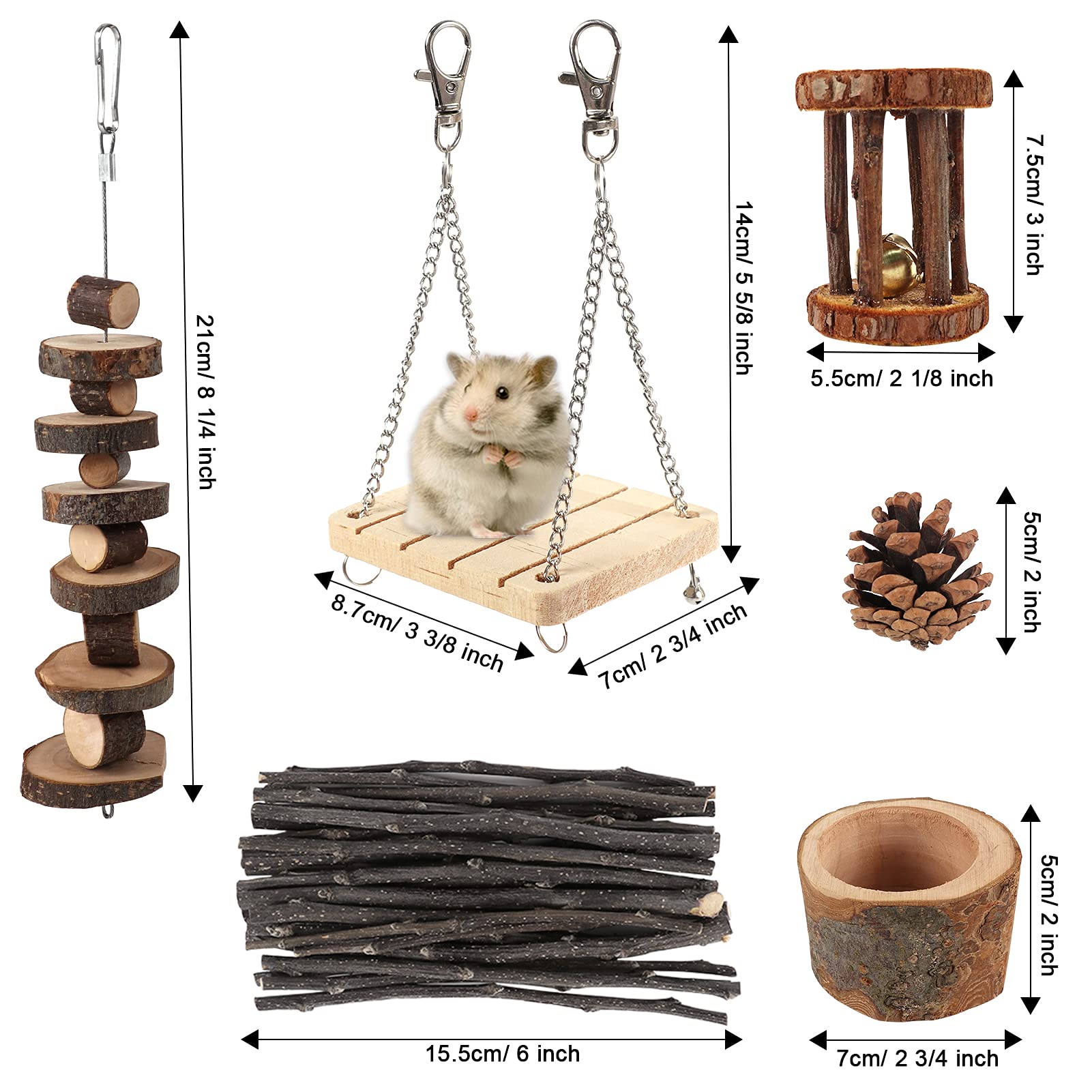 ZALALOVA bell swing adds motion and enrichment to daily play