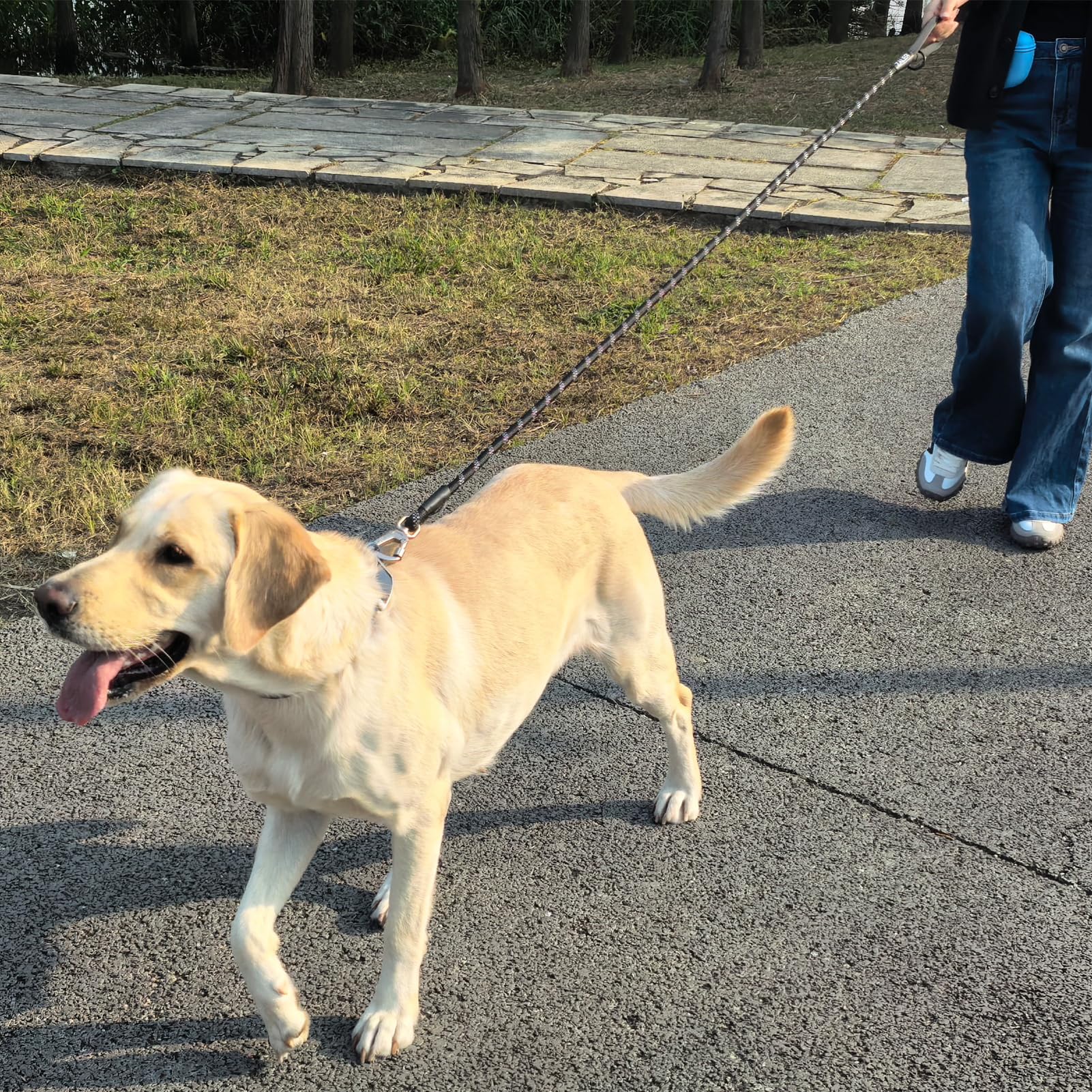 ZALER Rope Dog Leash length options enable flexible training and walking.