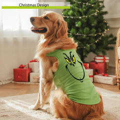 ZamouK dog Christmas outfit medium green model wearing for seasonal style.