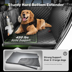 Zanch heavy-duty dog car seat cover waterproof fabric resists spills and wear