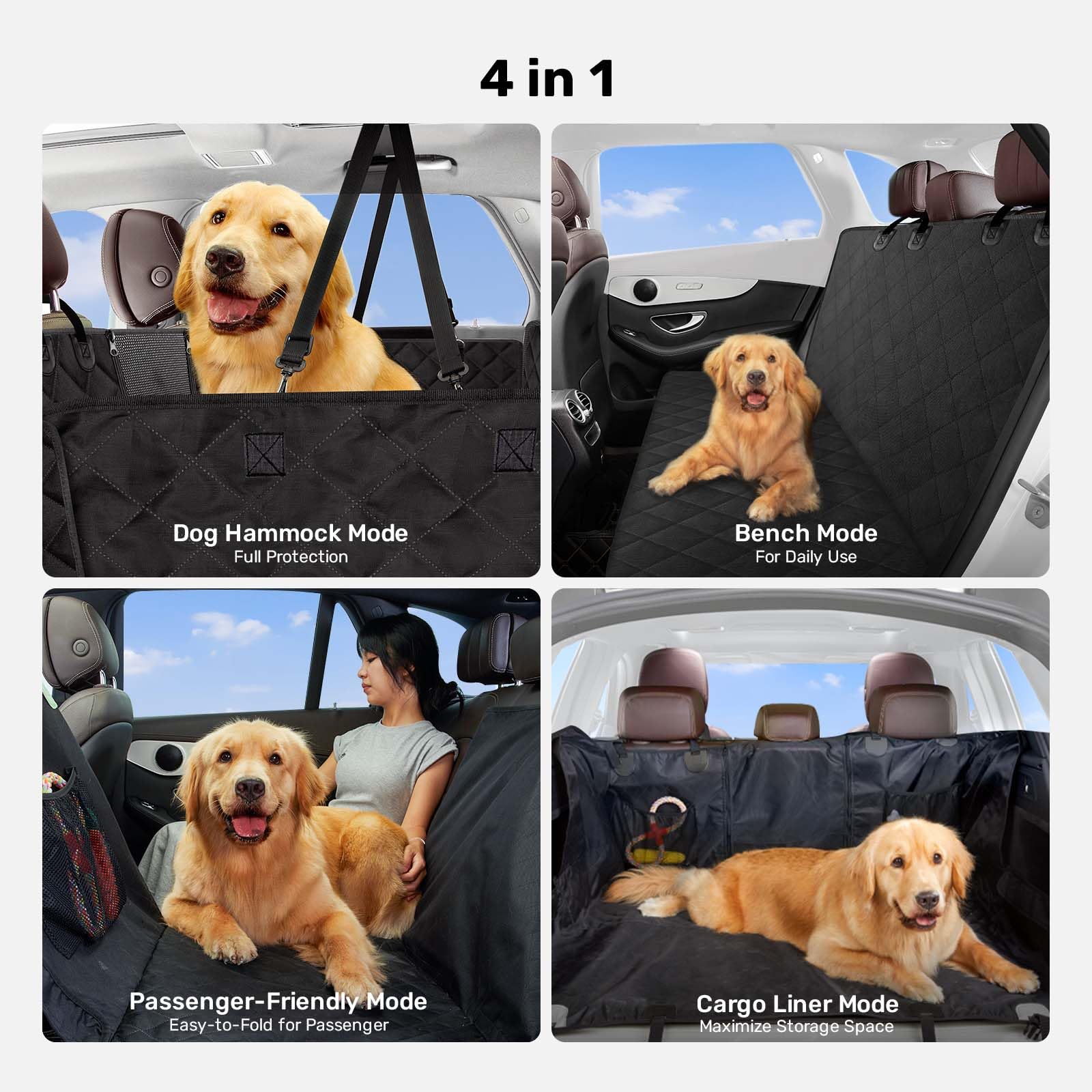 Zanch storage pocket aids easy access and car organization.