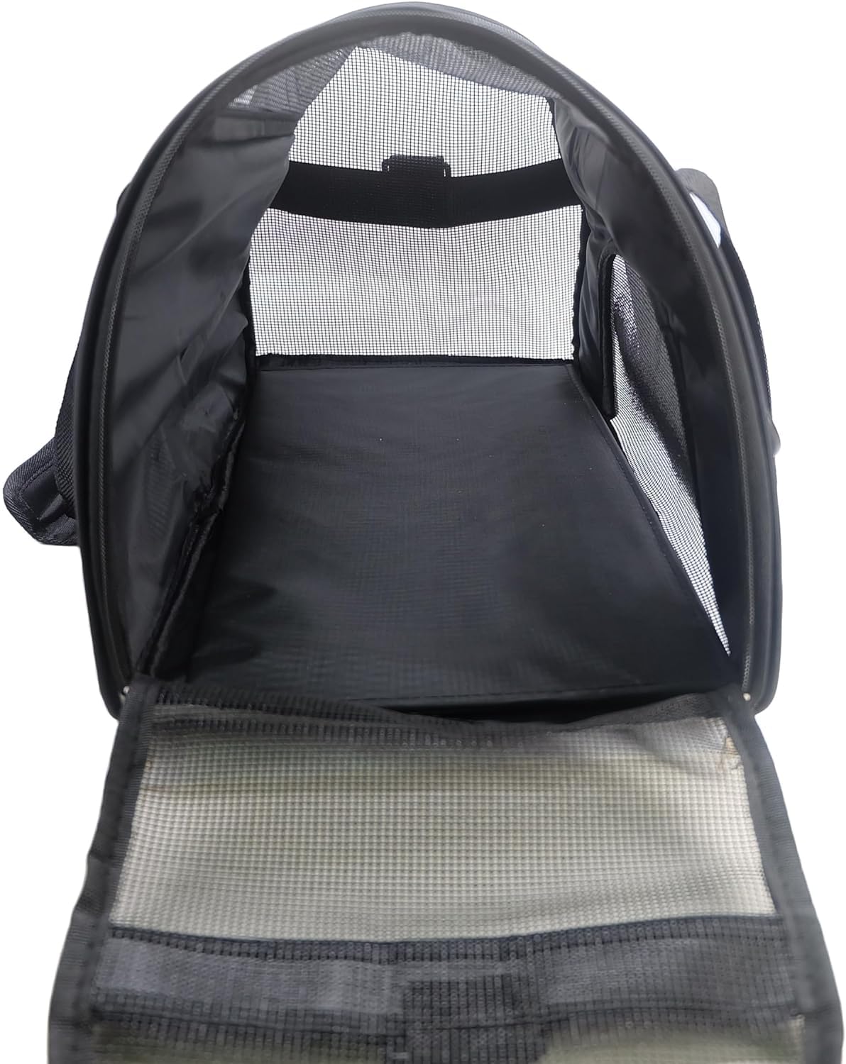 ZaneSun foldable carrier packs compactly for storage between trips
