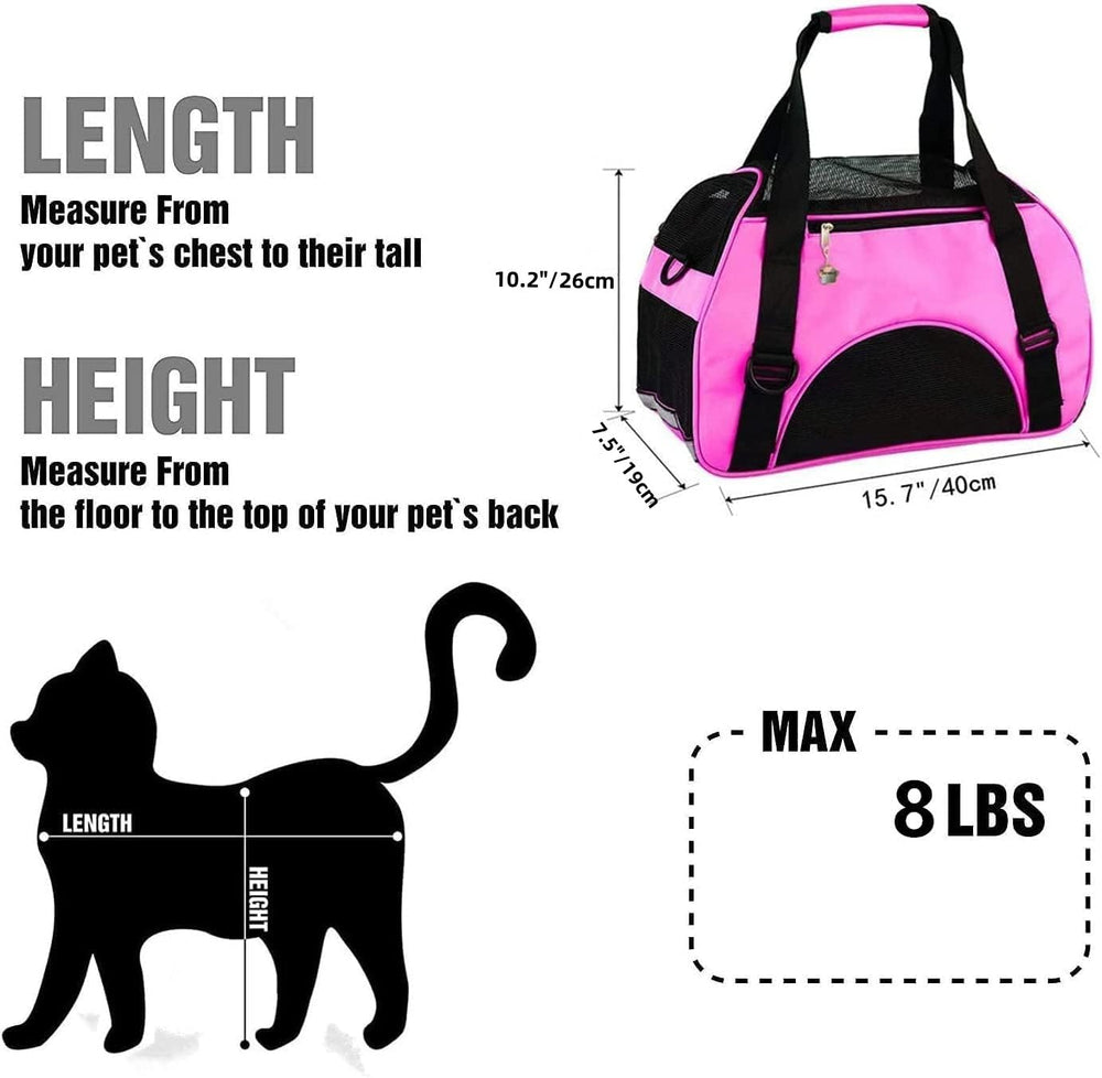 ZaneSun Cat Carrier folded-compact view for easy storage after trips.