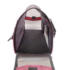 ZaneSun cat carrier with adjustable shoulder strap for comfortable carrying