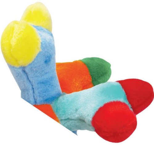 Zanies Attack-A-Jacks interactive bounce closeup captures unpredictable rebounds.