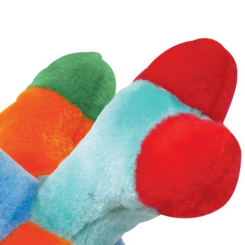 Zanies Attack-A-Jacks textured surface closeup demonstrates teeth-cleaning and gum-massaging action.