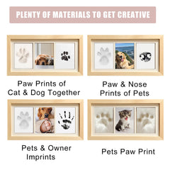 ZAPVLVT paw print oversized ink pad safe, mess-free paw prints