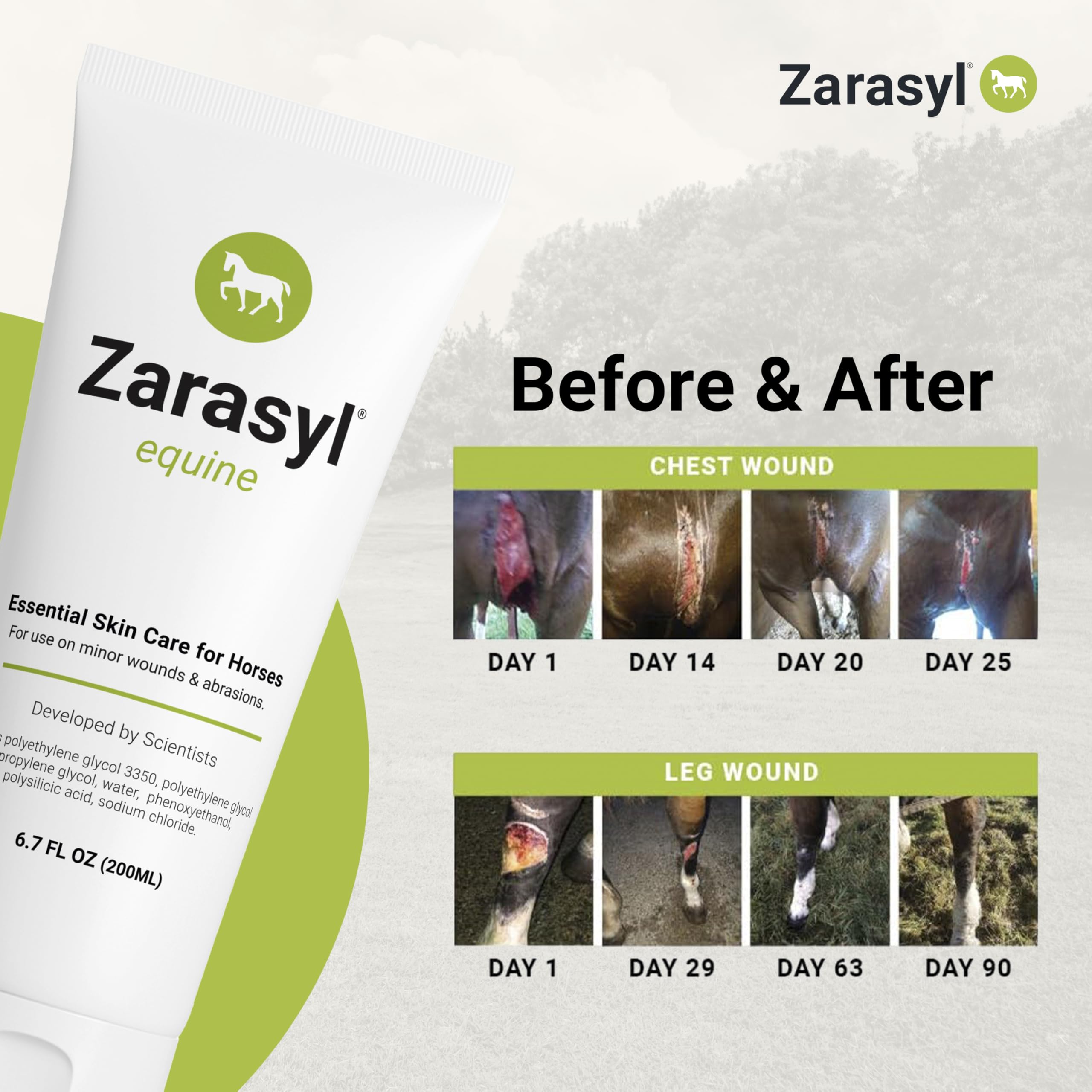 Zarasyl Essential Skin Care Ointment orthosilicic acid release—support for connective tissue.
