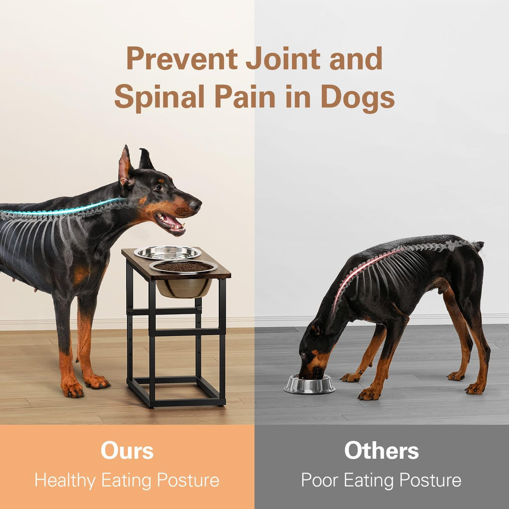 Zarler elevated dog bowls stand assembly in 15 minutes with no tools required.