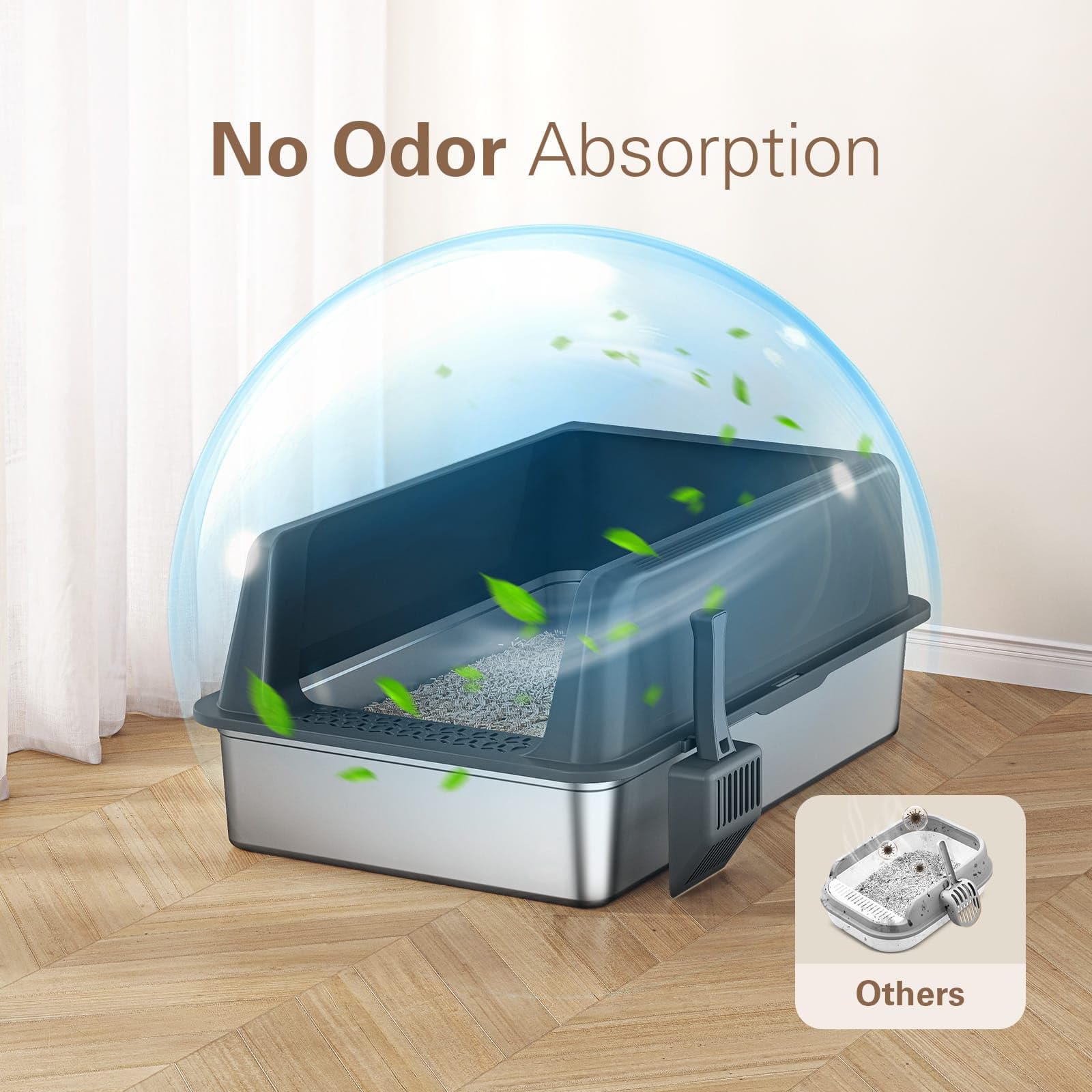 Zarler XXXL high-walls demonstrate containment and odor control