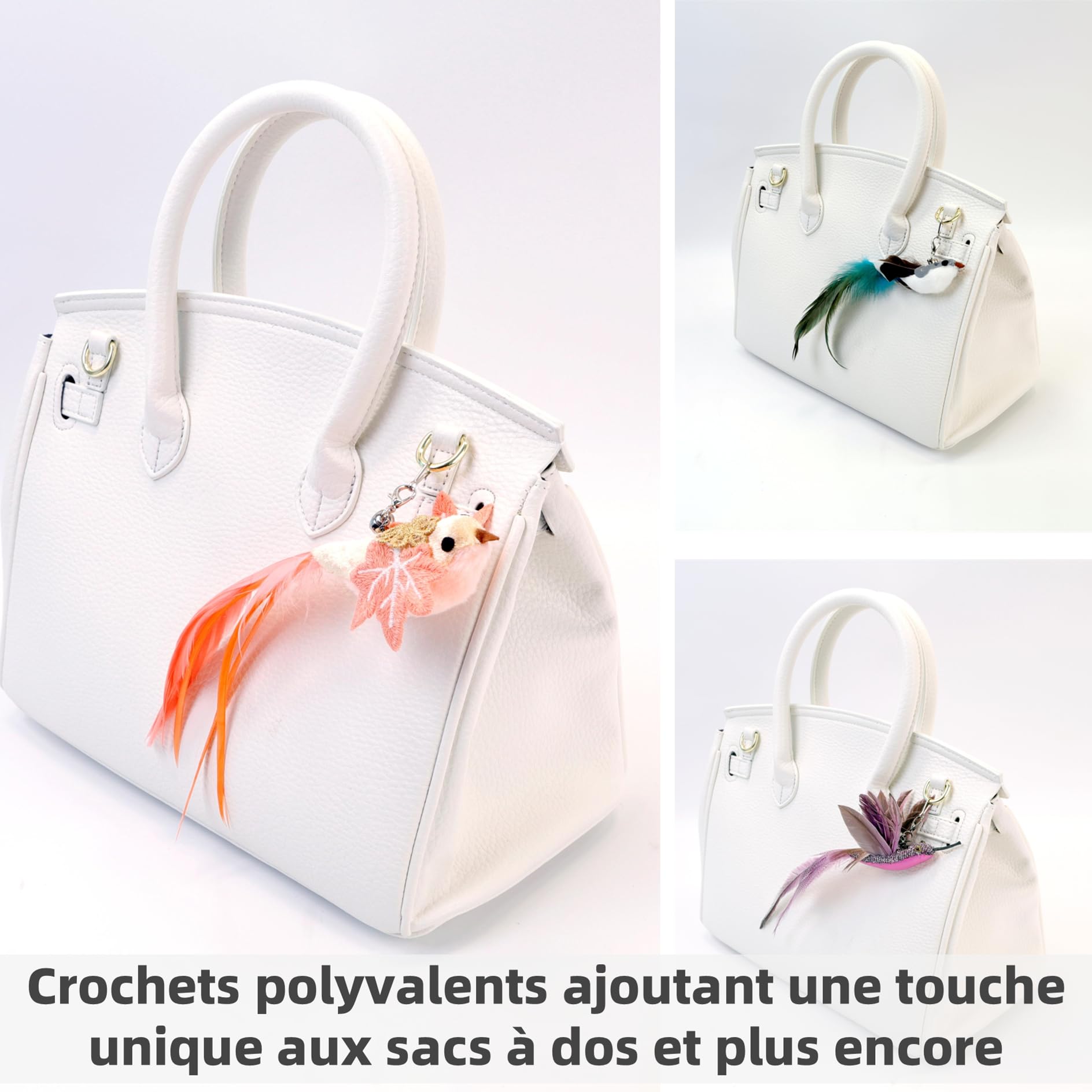 ZAYLUMO birds on tree or backpack add playful decor and curiosity