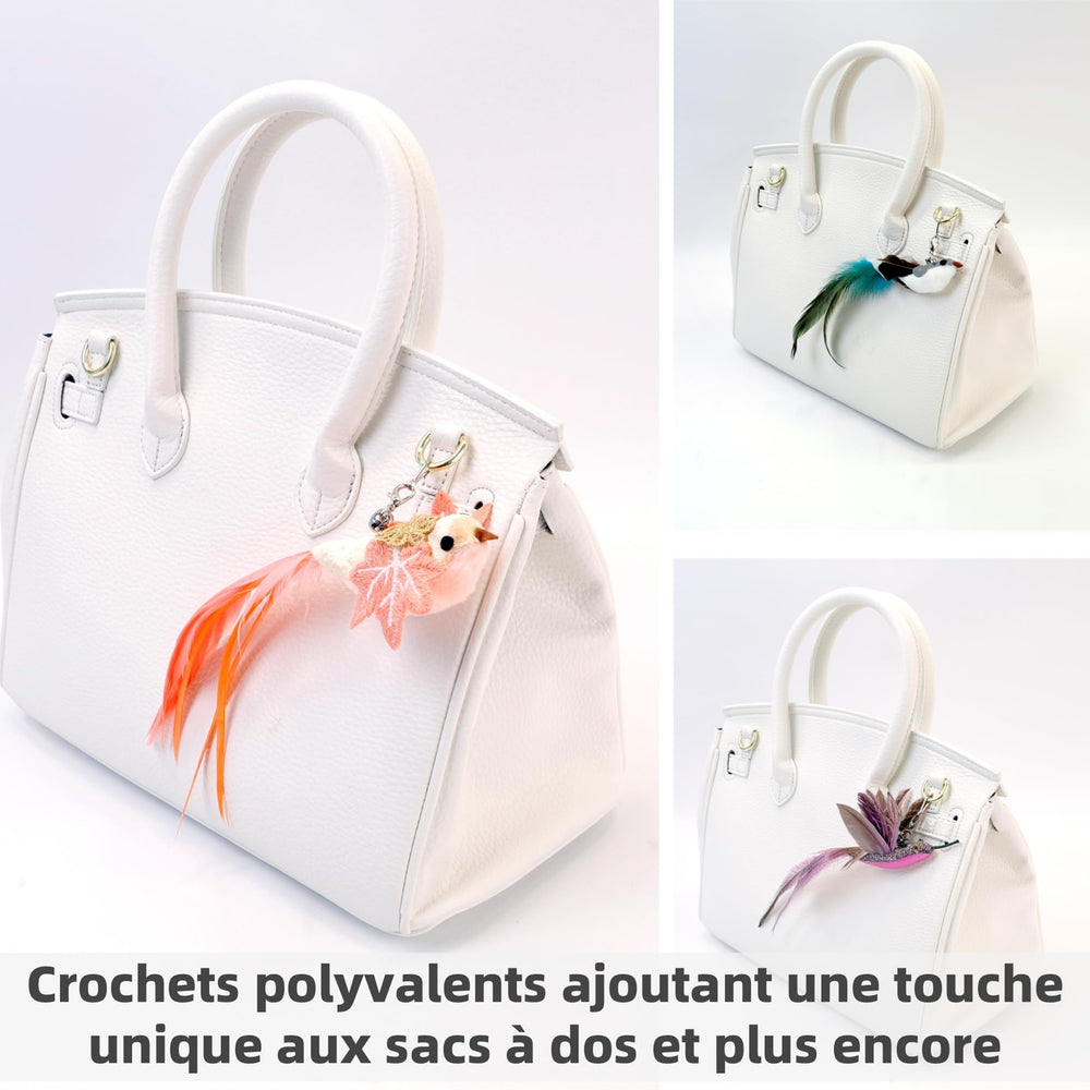 ZAYLUMO birds on tree or backpack add playful decor and curiosity