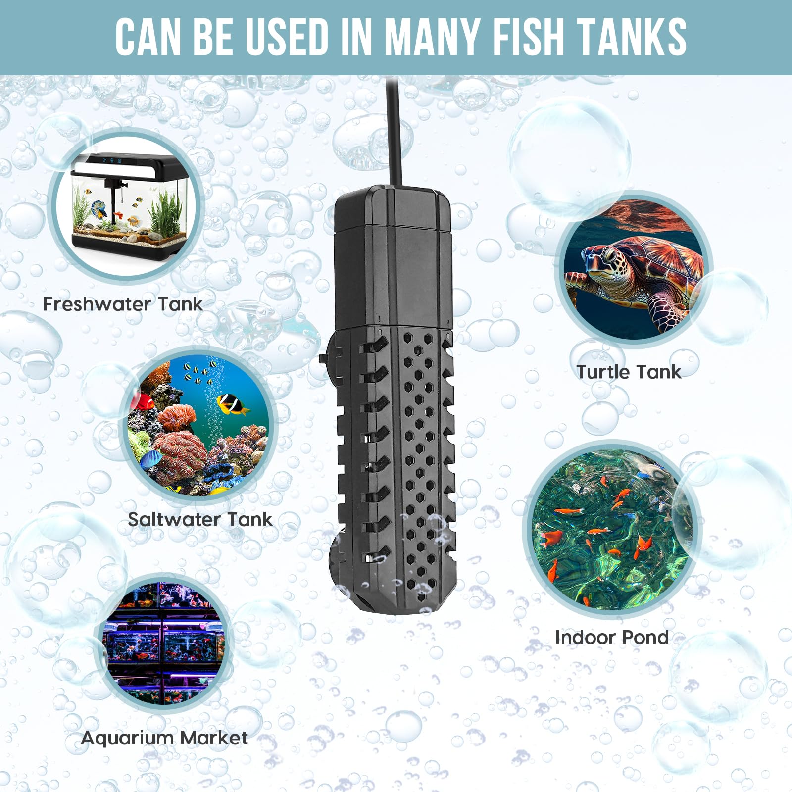 Rugged outer shell of ZazaFi 200W heater designed for durability
