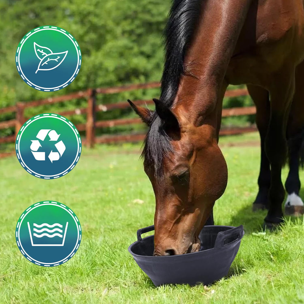 Zcargel rubber feed pan storage-bin view suggests backup containers for projects.