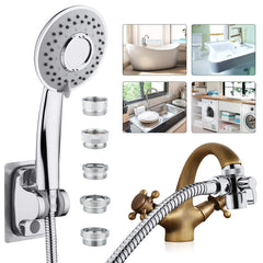 ZCONIEY sink hose attachment with five adapters enables quick faucet conversion
