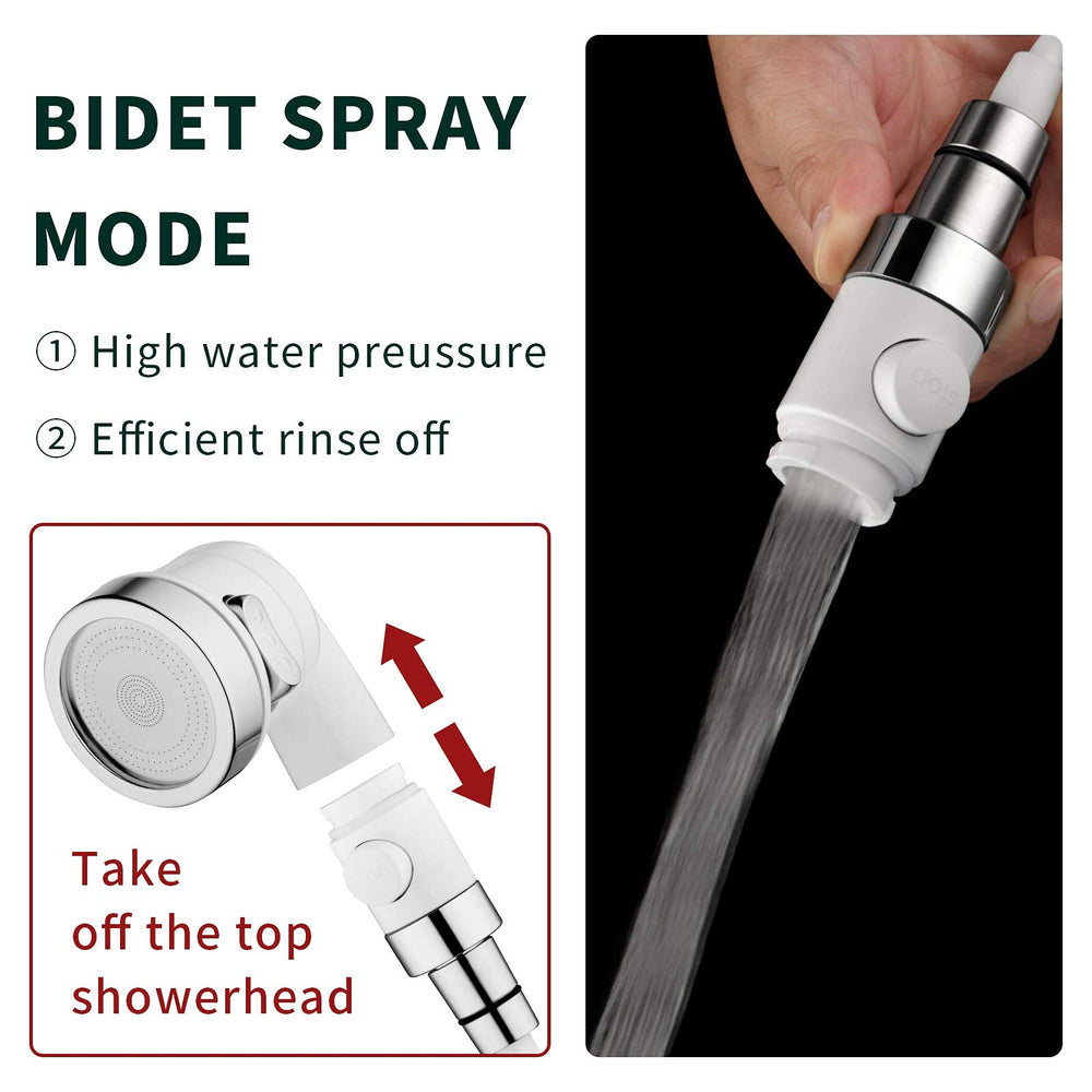 ZCONIEY tub and hair washing with sprayer improves reach and efficiency.