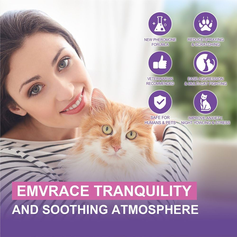 Zcotsu Cat Calming Diffuser Refill in living room setup for continuous calm