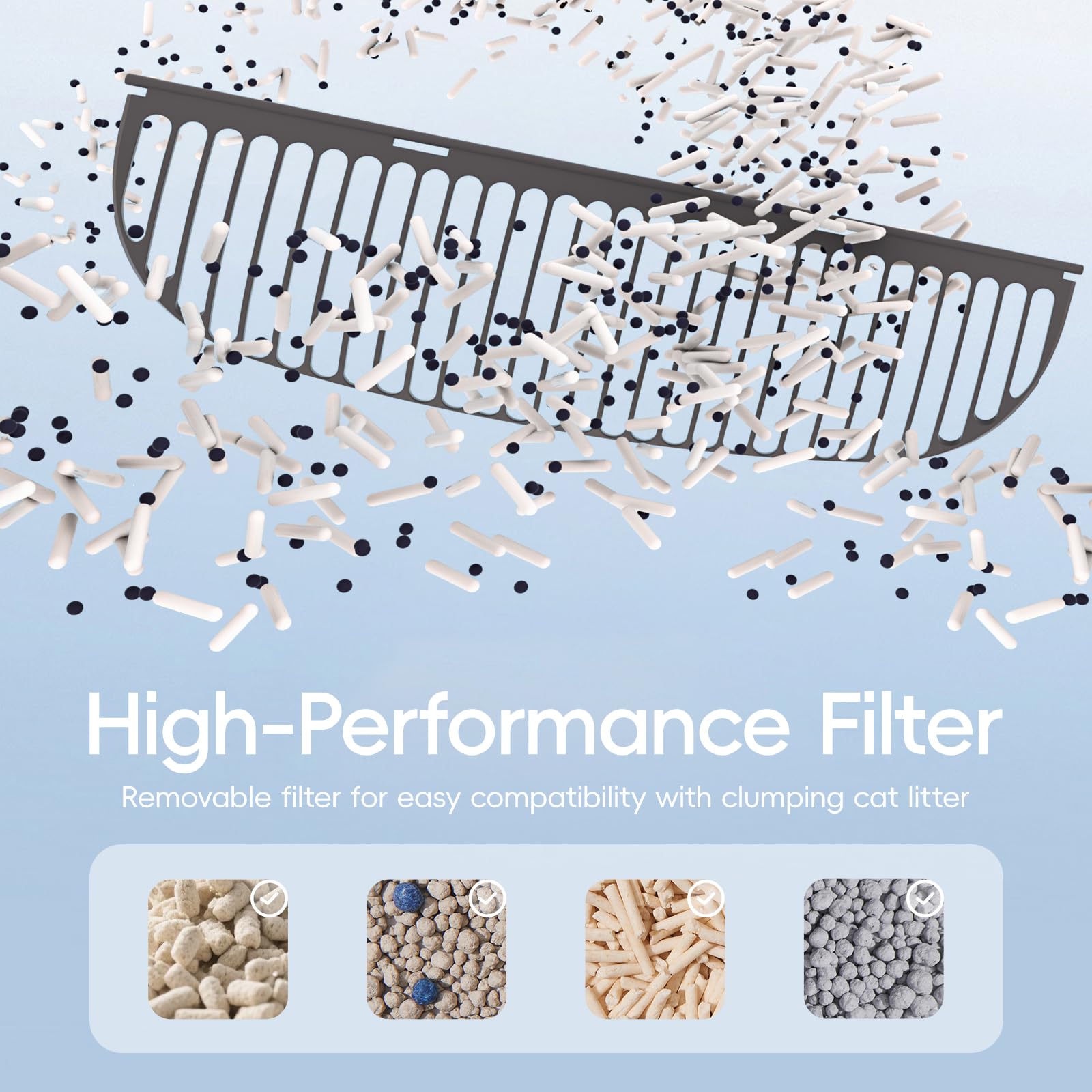 ZeaCotio detachable liner and built-in filter simplify cleaning.