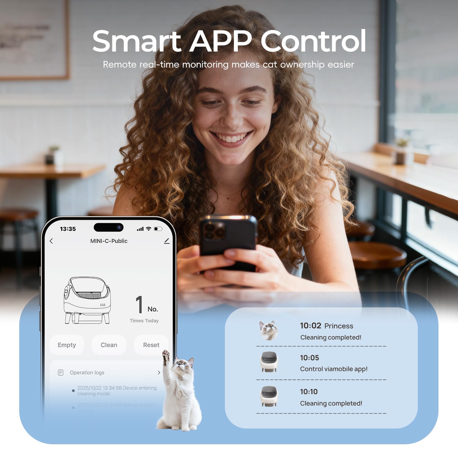 ZeaCotio smart safety sensors illustrate auto-pause during movement.