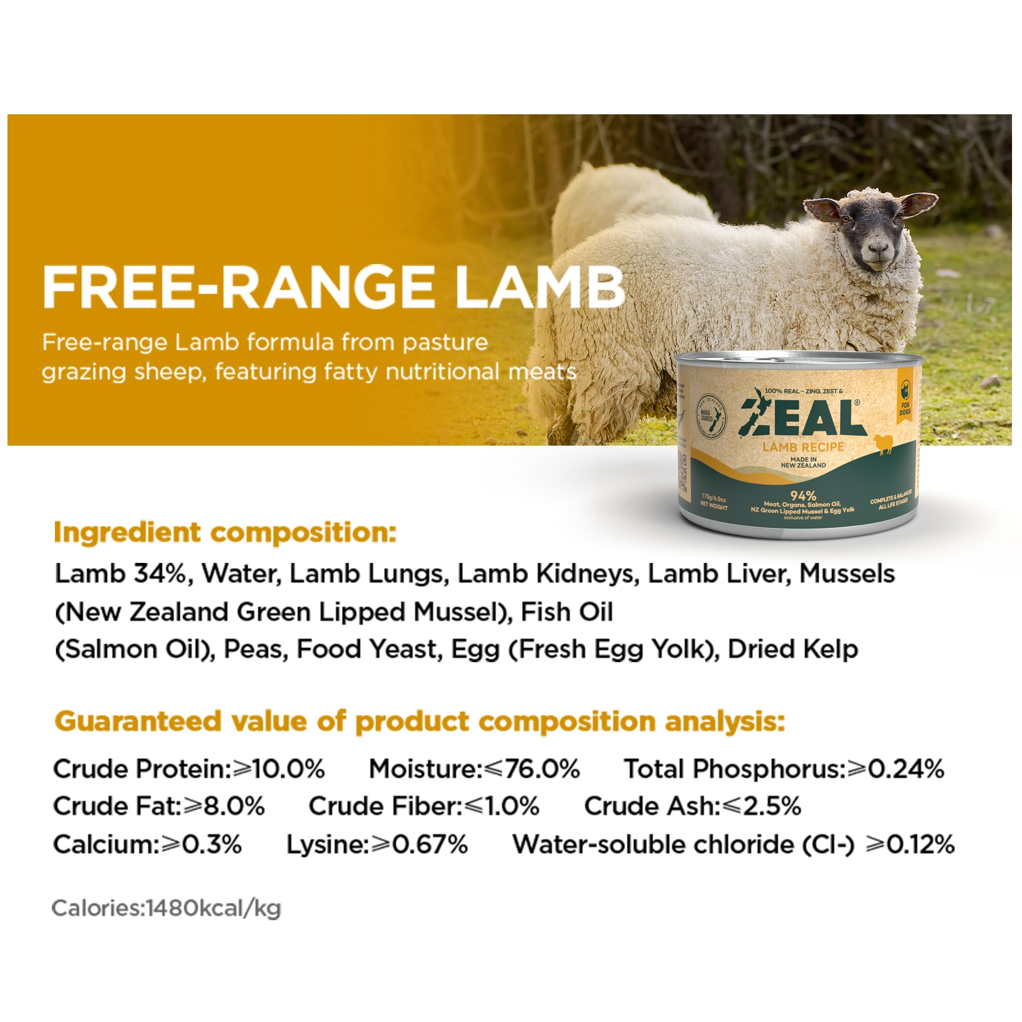 ZEAL New Zealand packaging 12-pack tray - convenient bulk for steady meals.