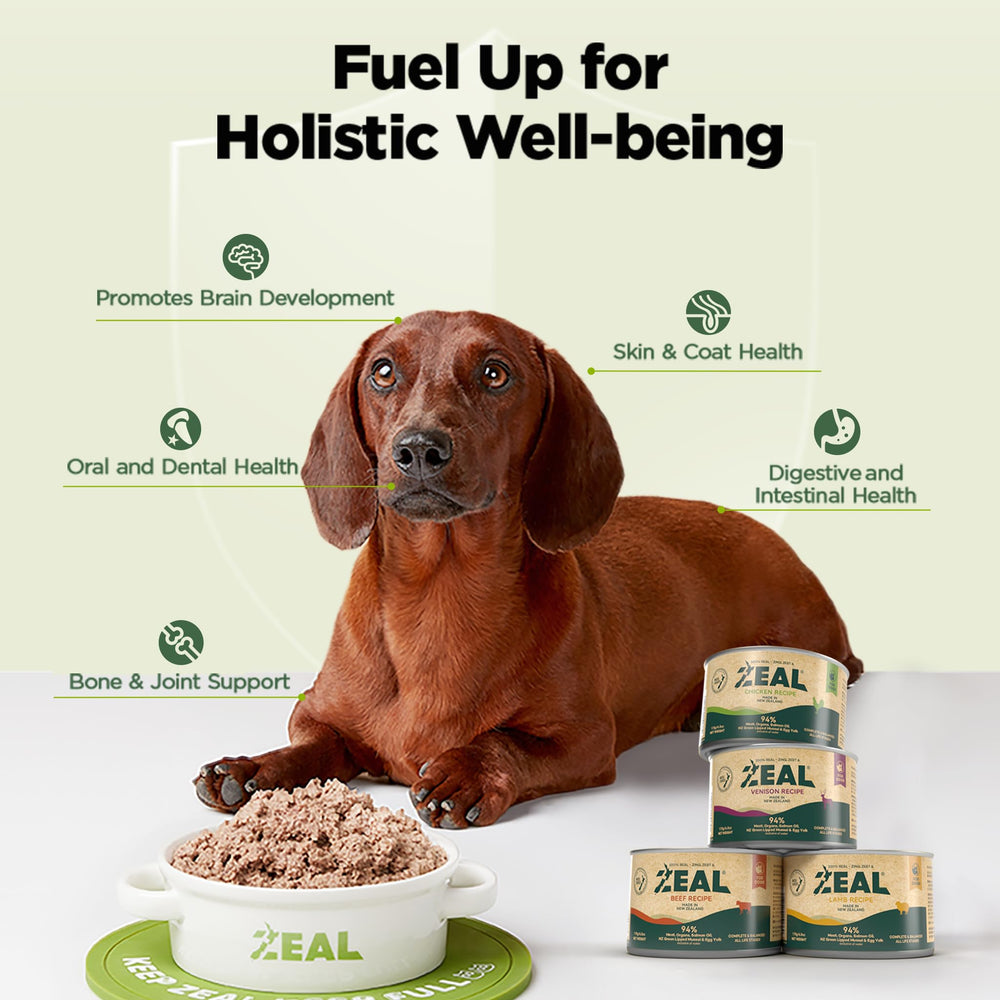 ZEAL New Zealand serving bowl - ready-to-serve meal topper option.