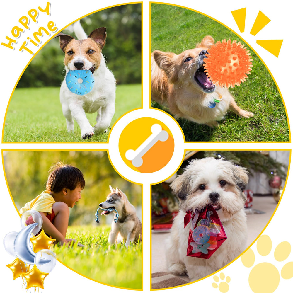 Zeaxuie 23pack complete puppy toy set displayed to inspire safe enjoyable teething moments