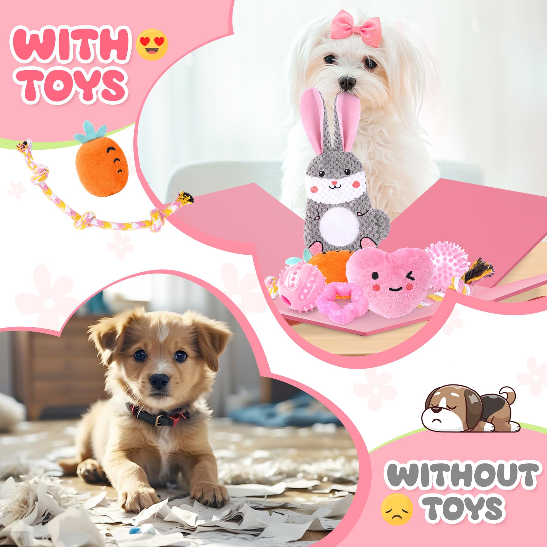 Zeaxuie included extra dog bags for convenient cleanup