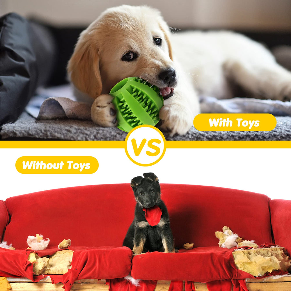 Zeaxuie treat ball puppy-learning toy encourages problem-solving and treats release