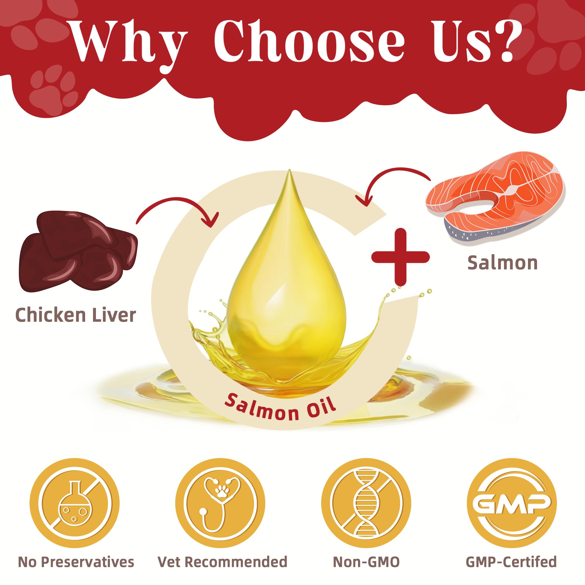 ZEBORA dog enjoys meals sprinkled with flavorful glucosamine powder for joint health.