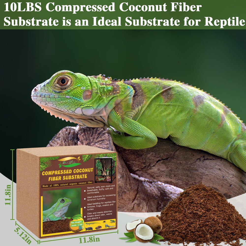 ZeeDix cocoir brick expands in water for setup