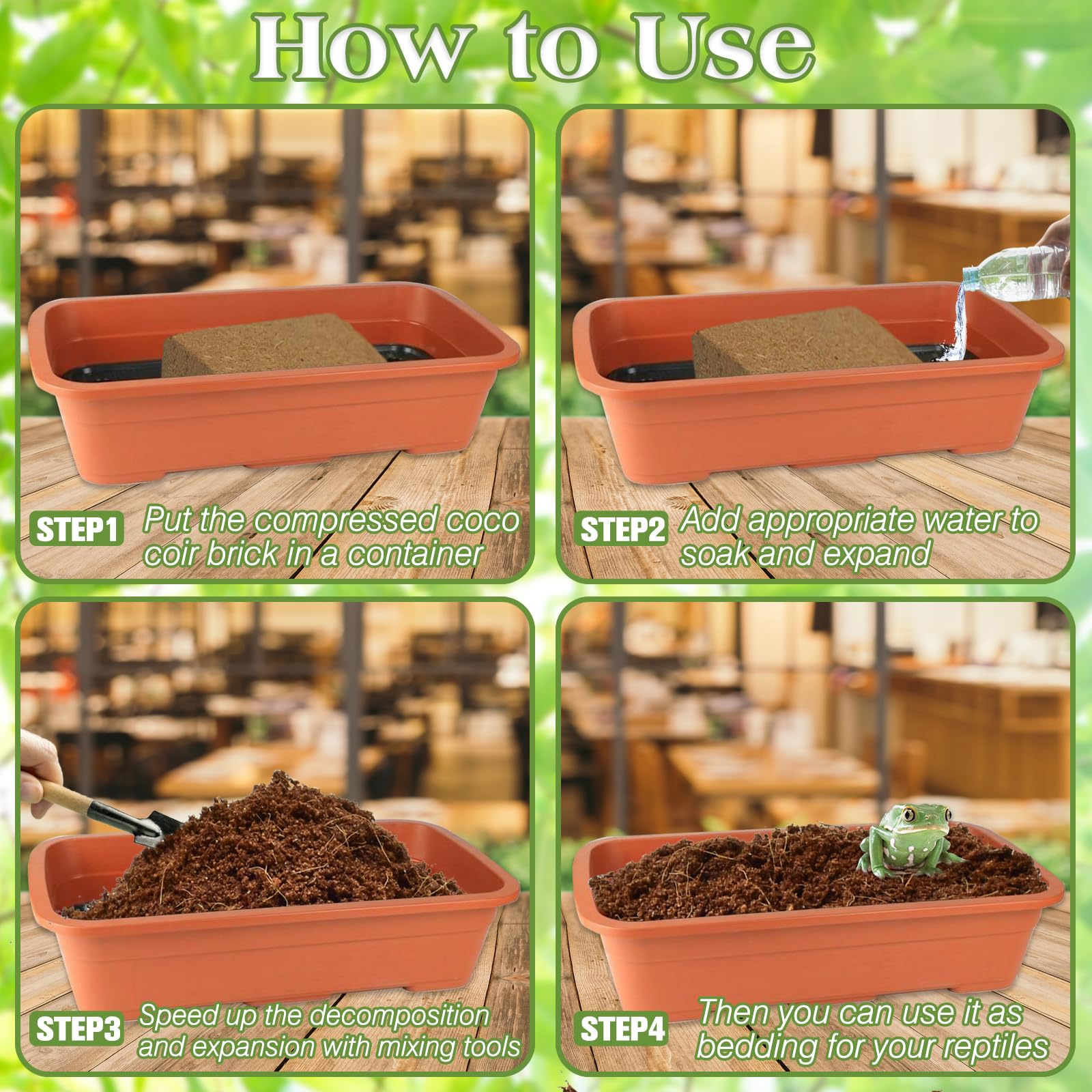 ZeeDix easy-to-store compressible brick for storage