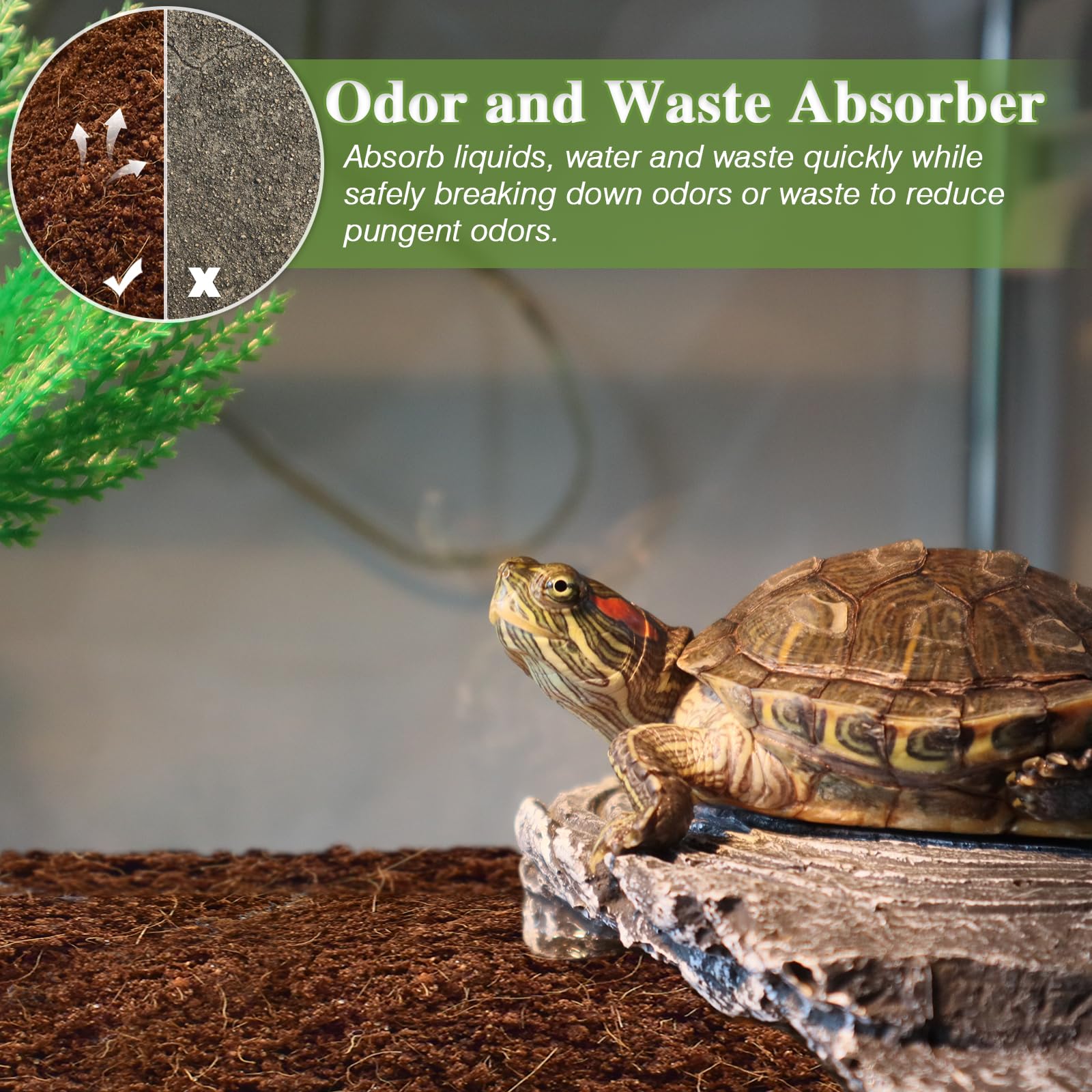 ZeeDix natural coco coir fiber breathable substrate