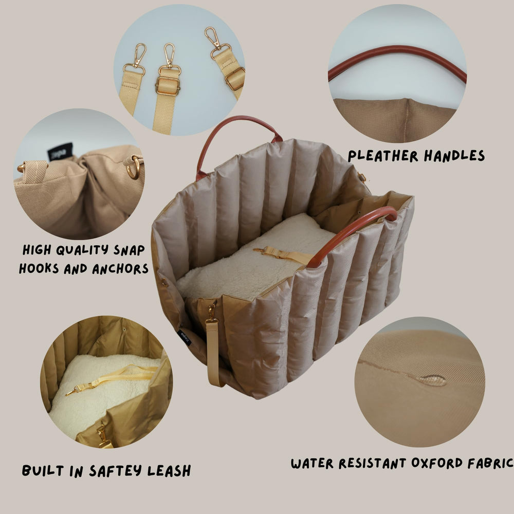 ZEPA removable pillow and washable cover simplify post-trip cleanup