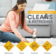 Zeiff urine odor eliminator on carpet targets pet messes for fresher floors